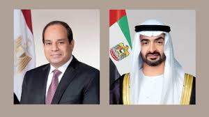 وام: الرئيس الإماراتي والرئيس المصري بحثا تطورات الأوضاع في المنطقة