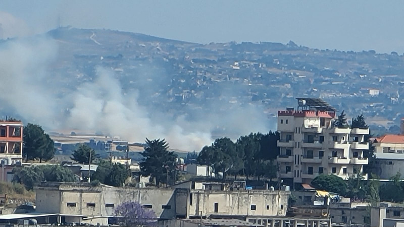 غارة على النبطية الفوقا