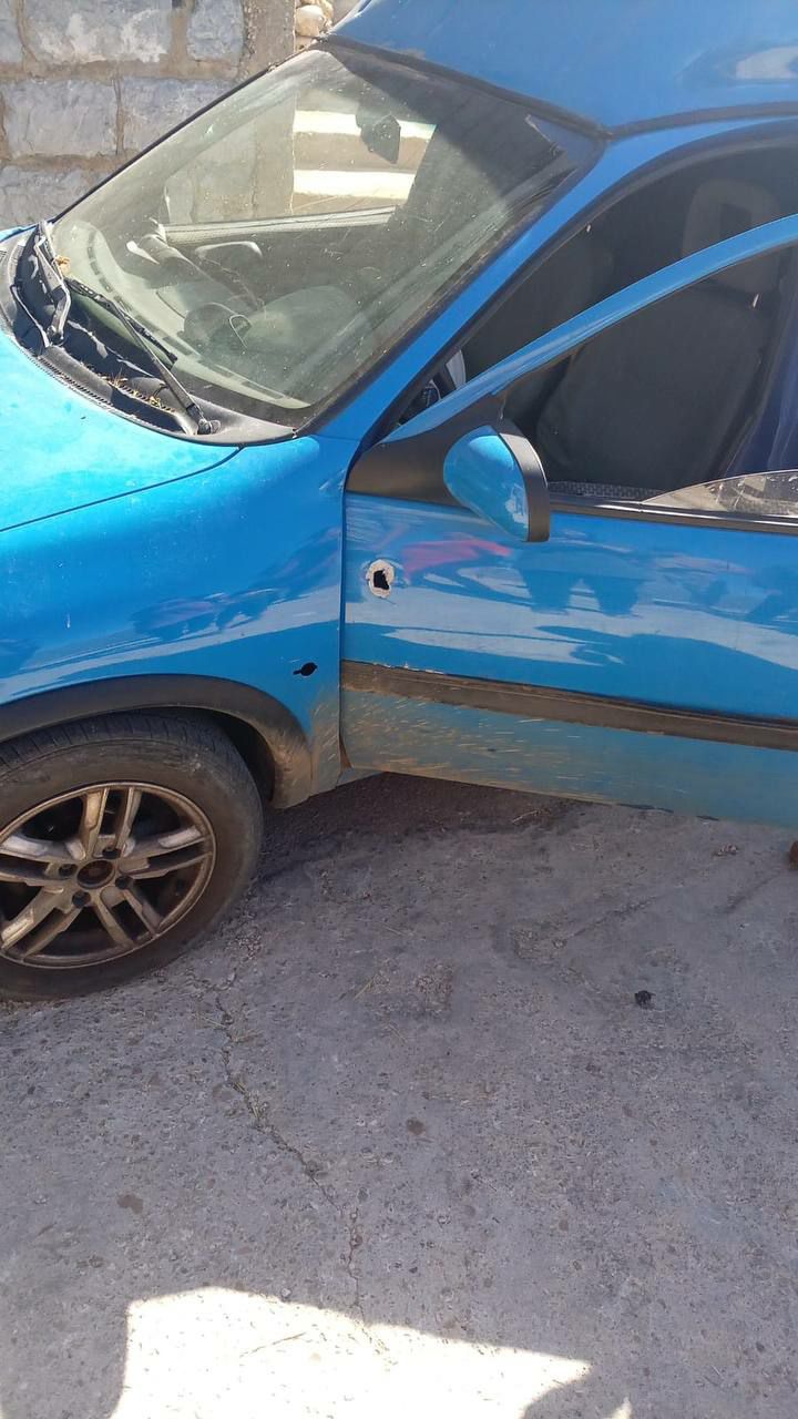 الجيش الاسرائيلي يطلق النار على سيارة عند اطراف كفرشوبا محل العين ووقوع اصابة