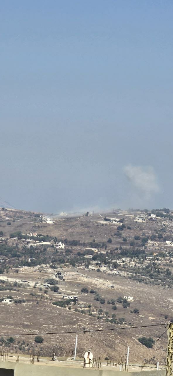تفجير في منطقة بئر المصلبيات في حولا
