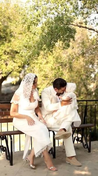 #دانييلا_رحمة و #ناصيف_زيتون: عمادة مباركة حبيبي