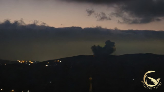 افاد مراسل جزين تحكي لطف الله ضاهر عن غارتين على علي الطاهر