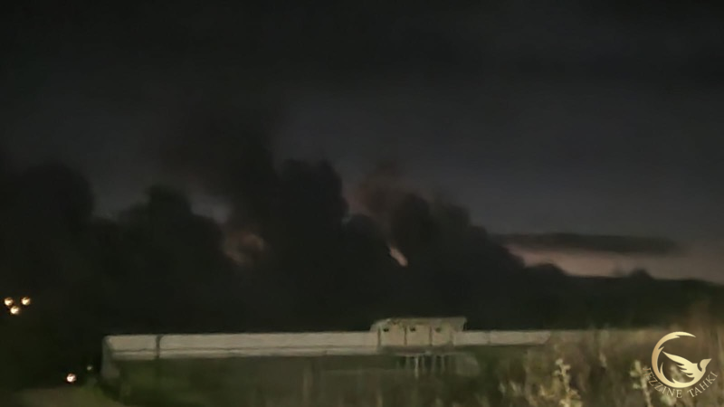 افاد مراسل جزين تحكي لطف الله ضاهر عن تفجير عنيف في علي الطاهر هز منطقة الجنوب