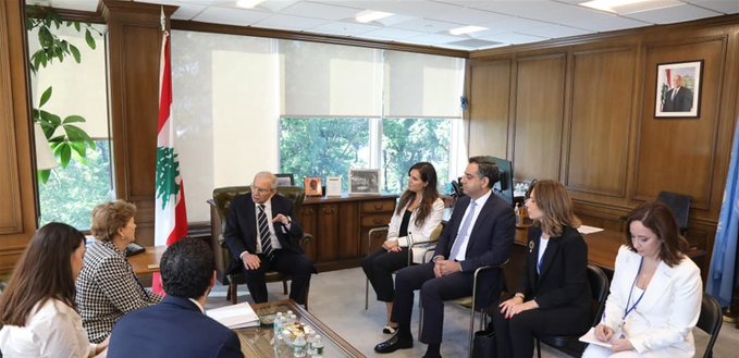 العلاقات بين لبنان وأميركا بين سلام والسيناتور جين شاهين في نيويورك