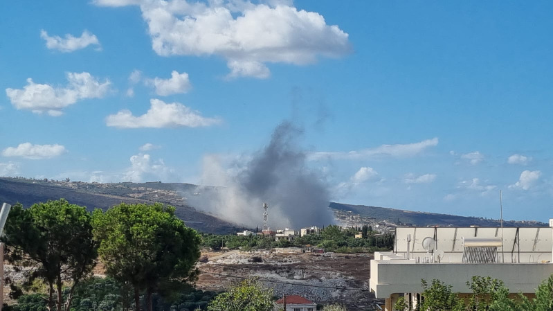 غارة على المنصوري