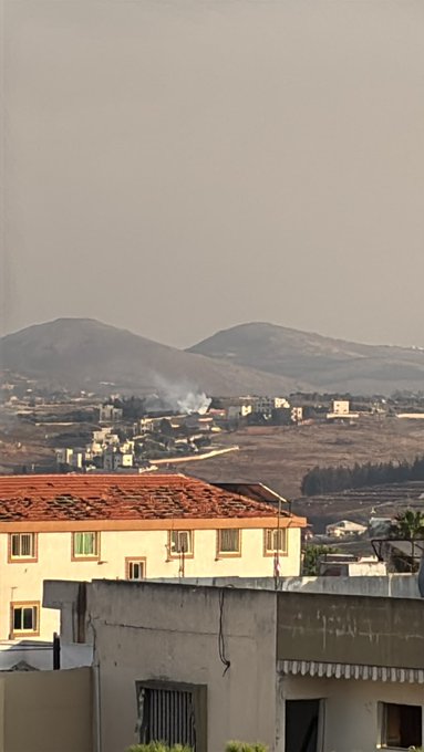 الجيش الاسرائيلي يحرق منازل في زوطر الشرقية